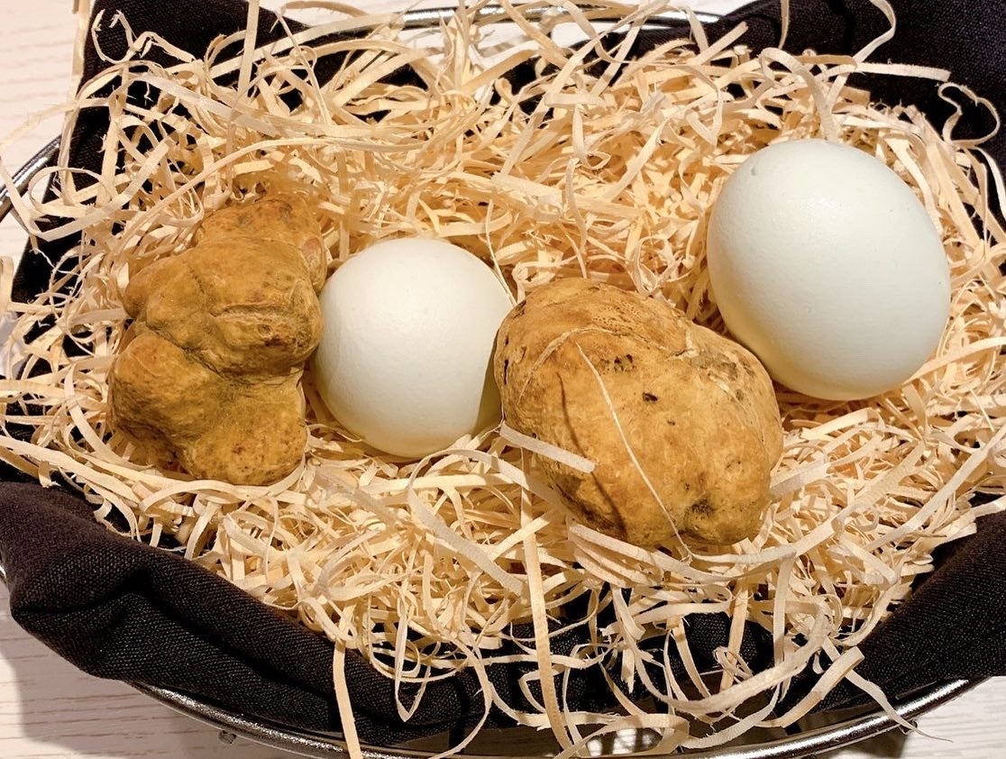 マルゴット特製白トリュフ卵