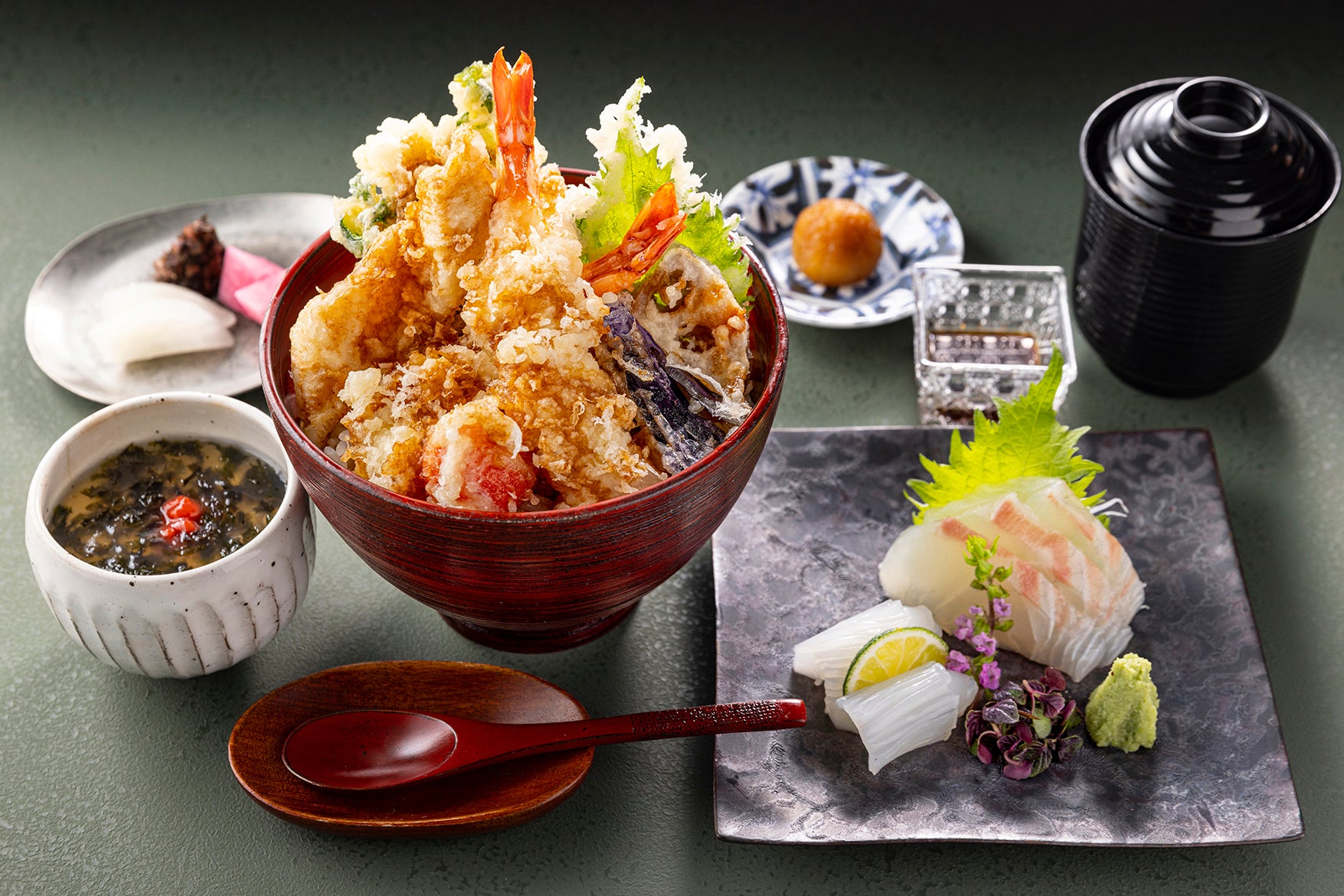 日本料理「風花」 ランチ「天ぷら御膳」