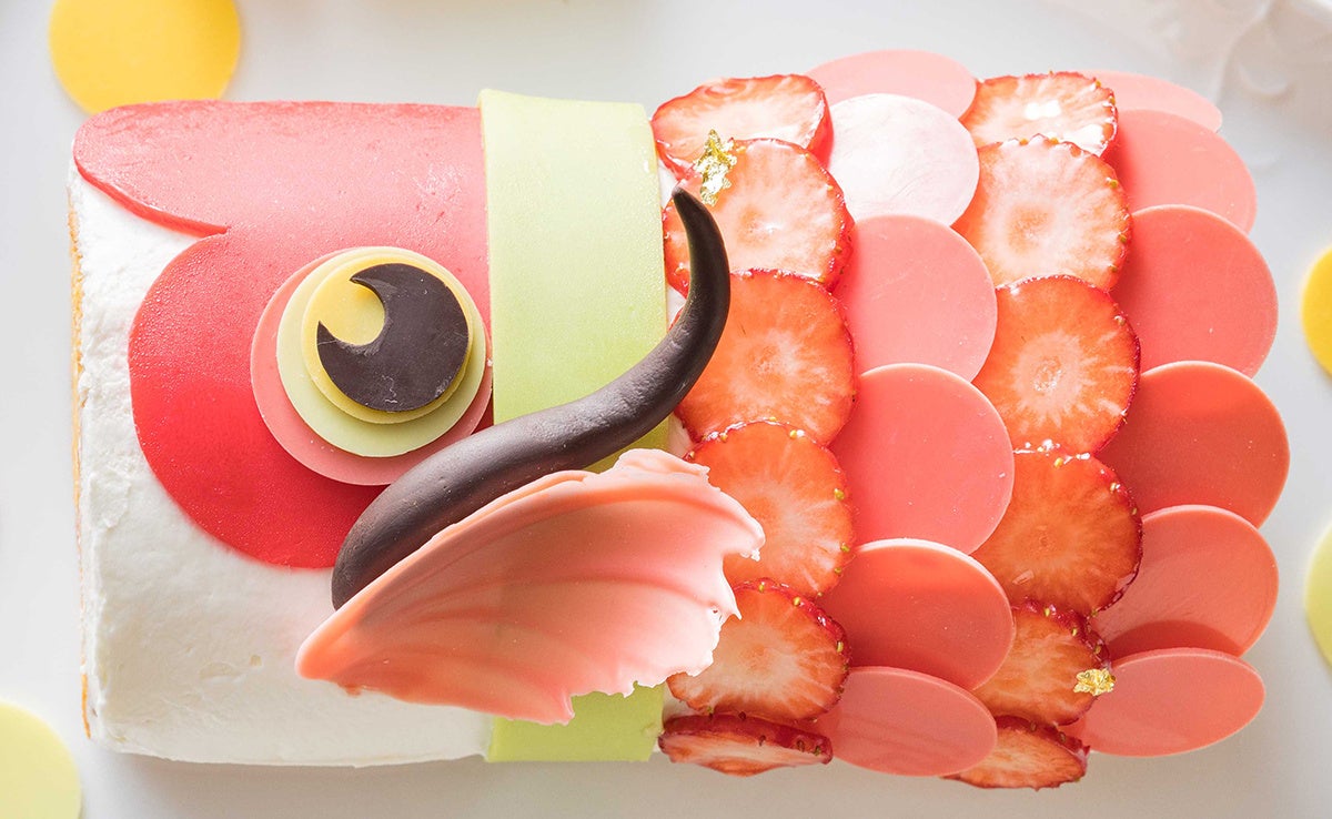 “鯉のぼり”に見立てた「こどもの日ケーキ」イメージ