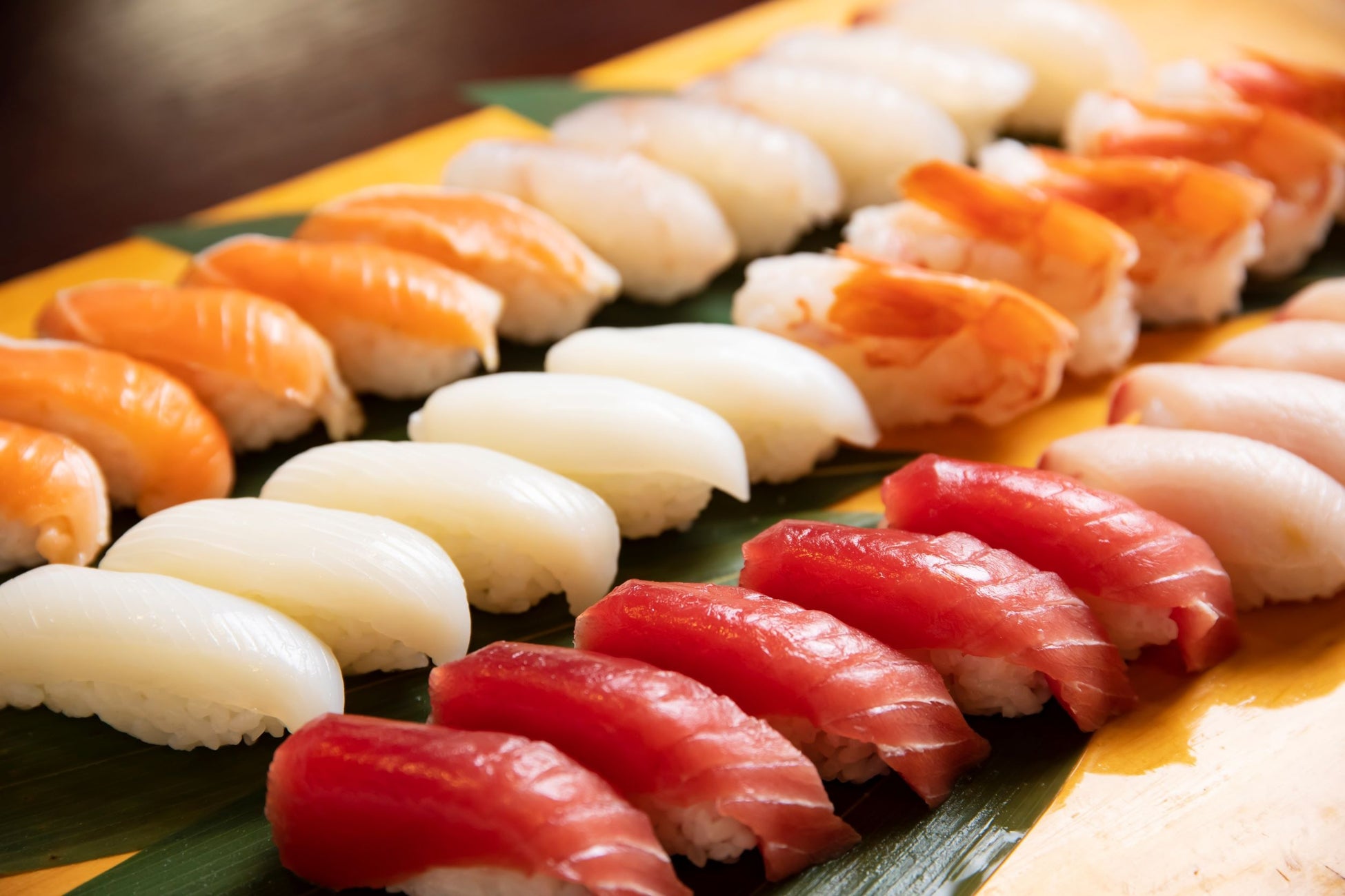 旬のネタを使い、シャリにもこだわった握り寿司も人気