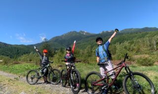 乗鞍高原でマウンテンバイク体験