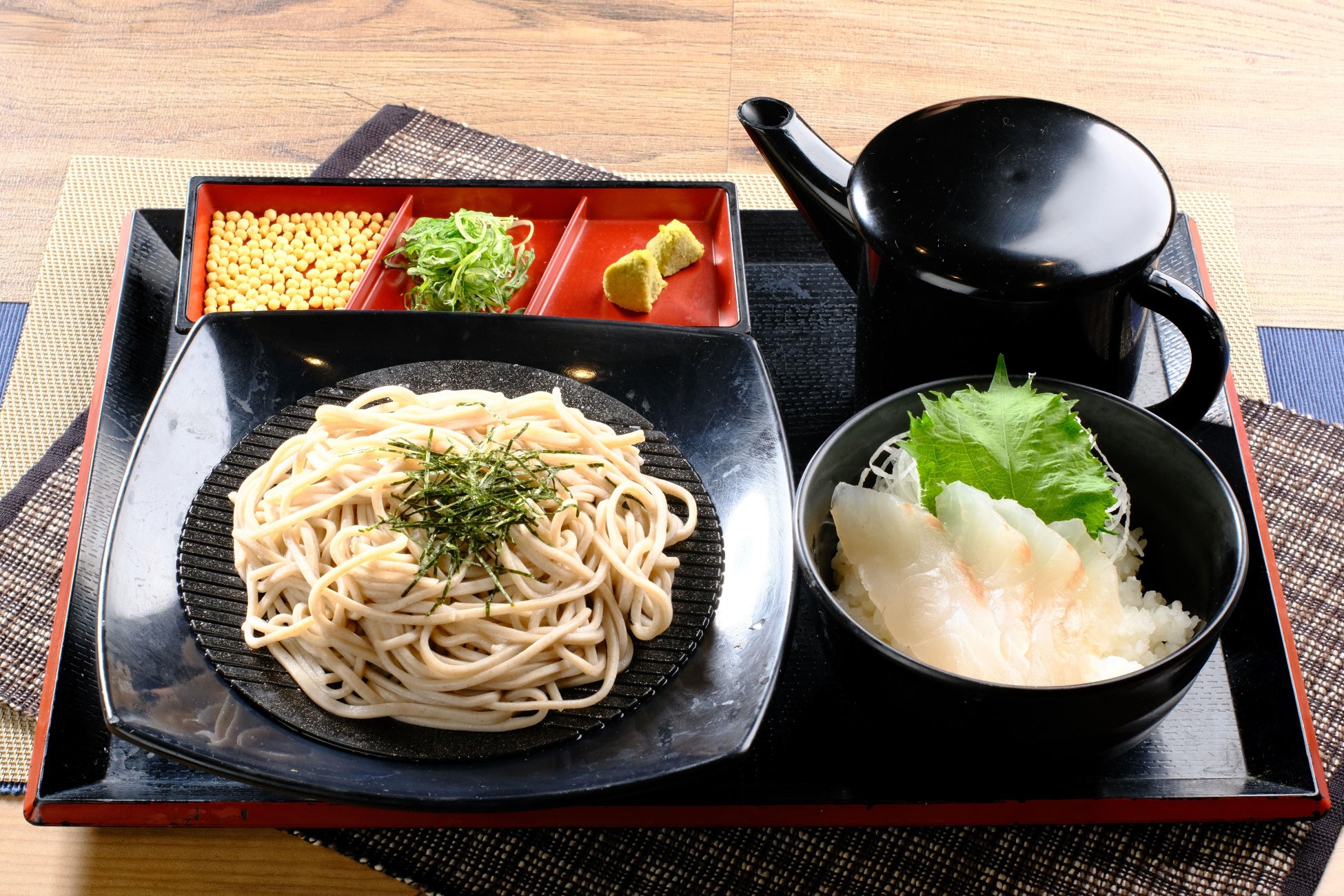 麺と本格鯛茶漬けセット