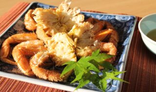 北海道オホーツク海の美味しい毛蟹
