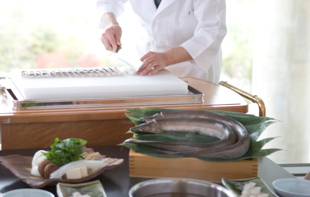 日本料理「あわみ」鱧料理イメージ
