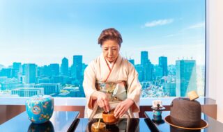 茶道体験「Tea Ceremony in the Sky」イメージ（ザ・プリンスギャラリー東京紀尾井町）