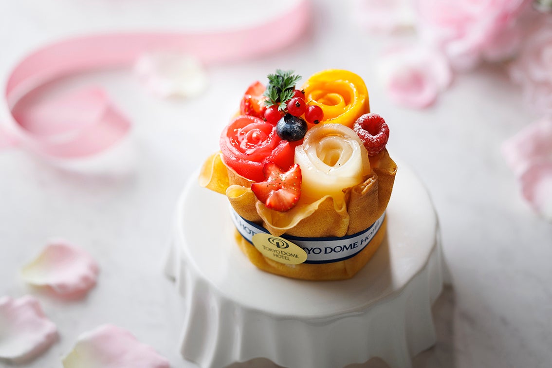 開業23周年スペシャルケーキ「bouquet de fleurs（ブーケ ド フルール）」