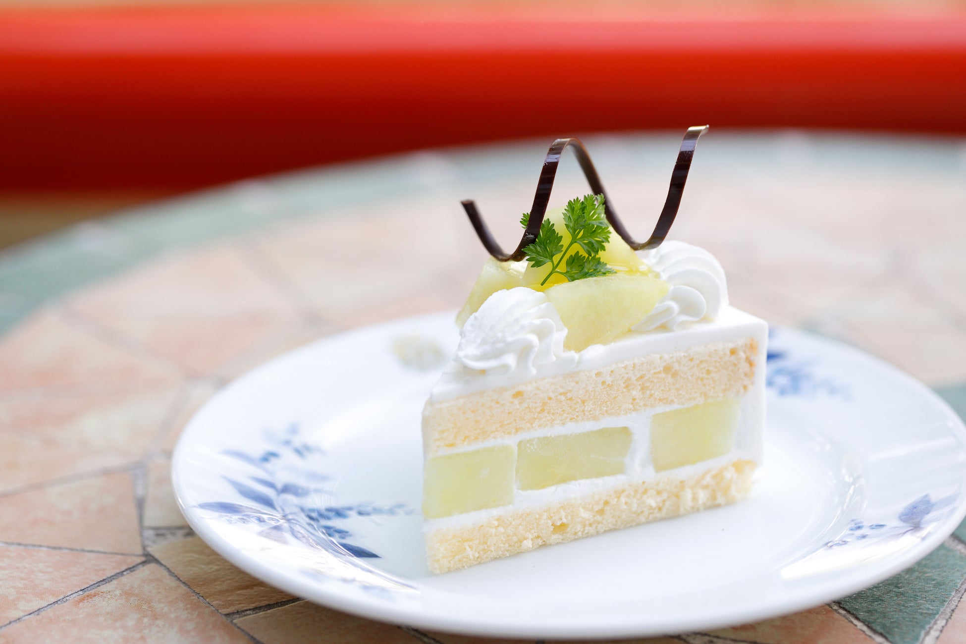 静岡県産メロンのショートケーキ（イメージ）
