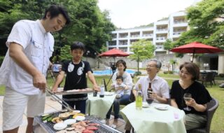 お子様も愉しめるBBQ