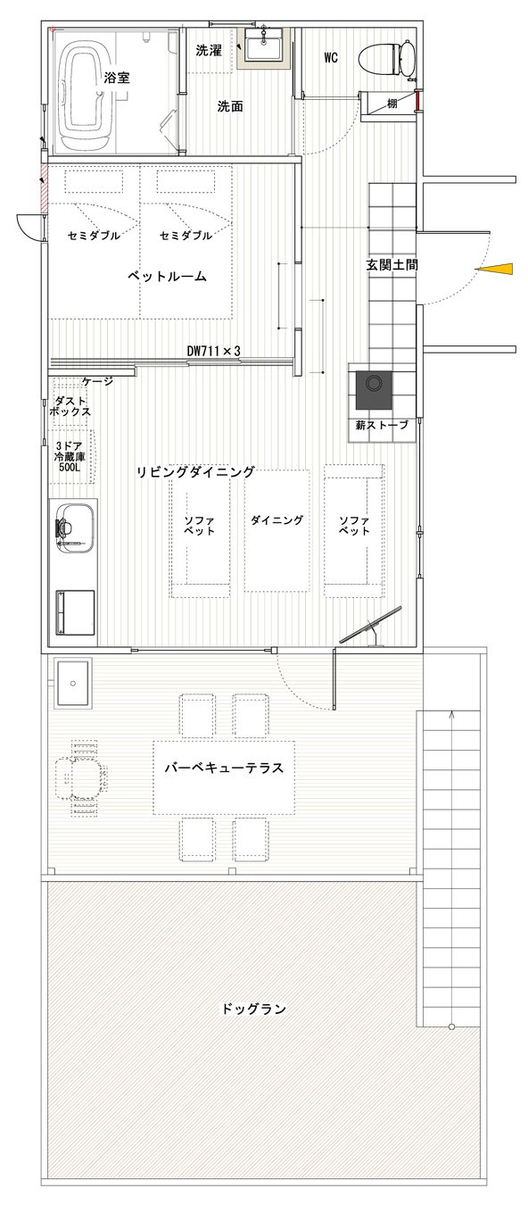 ドッグヴィラ カミーナ（4名定員）