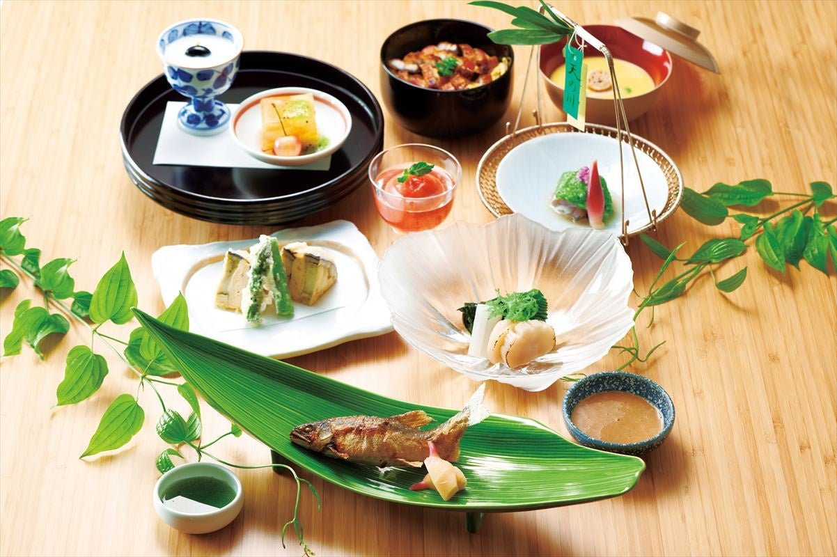 日本料理「四季亭」文月のミニ会席 ―旬の野菜と夏の逸品―