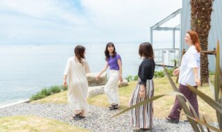 伊勢湾の海が一望できる『Glamping＆Resort WOOD DESIGN PARK NOMA』