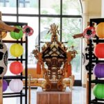 「行徳伝統の神輿」展示風景