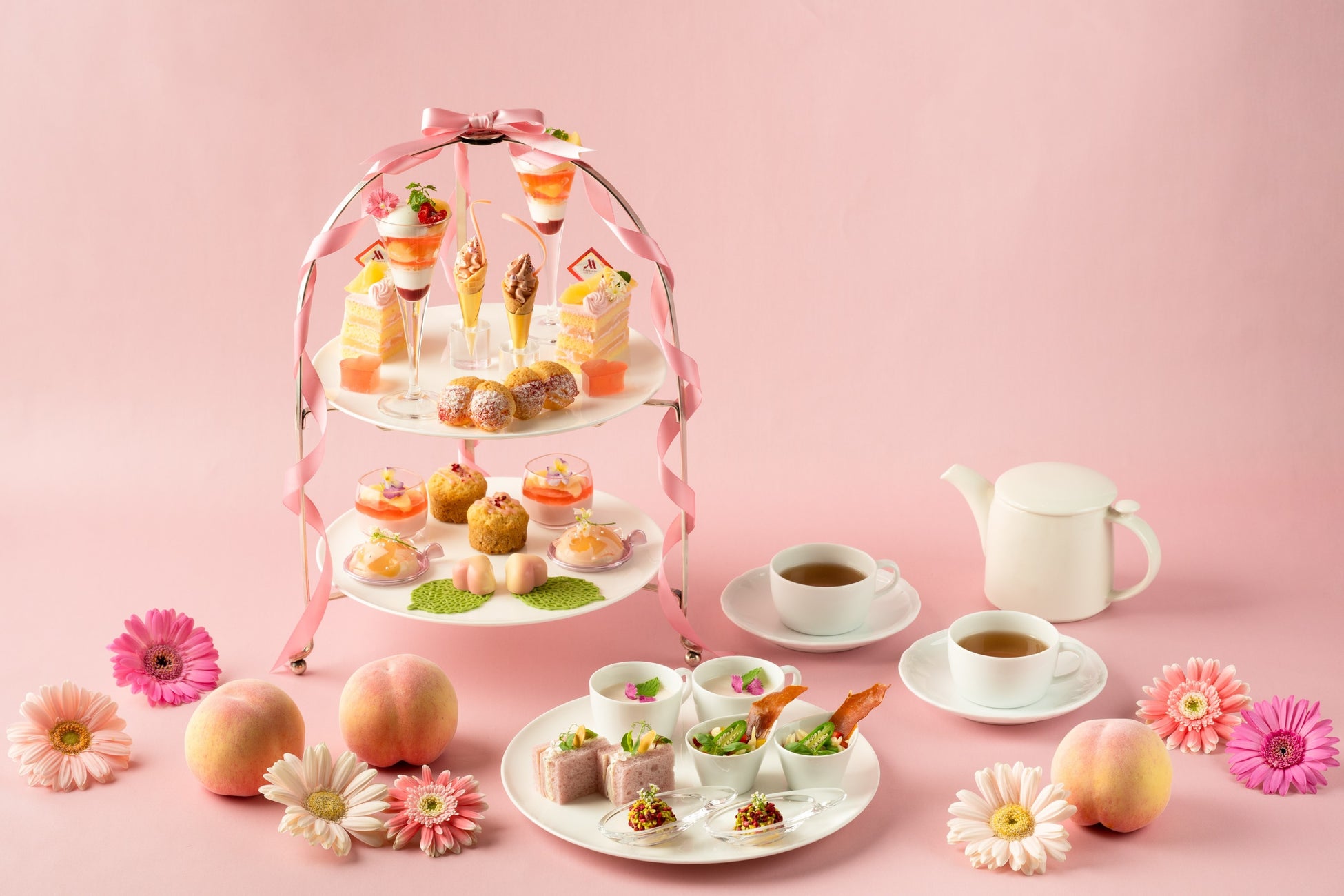 「Peach PINK Afternoon Tea」  イメージ