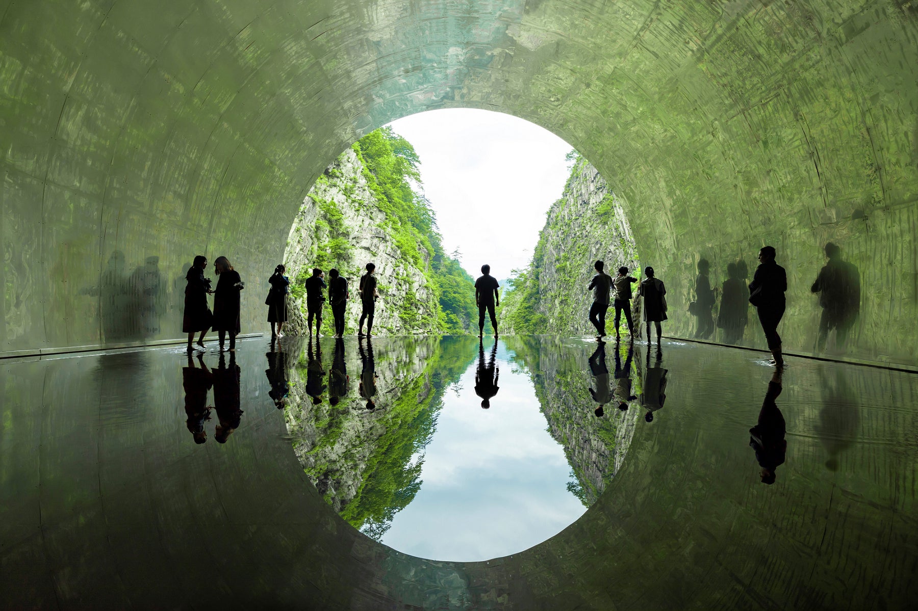 マ・ヤンソン MADアーキテクツ「Tunnel of Light」Photo  Nakamura Osamu