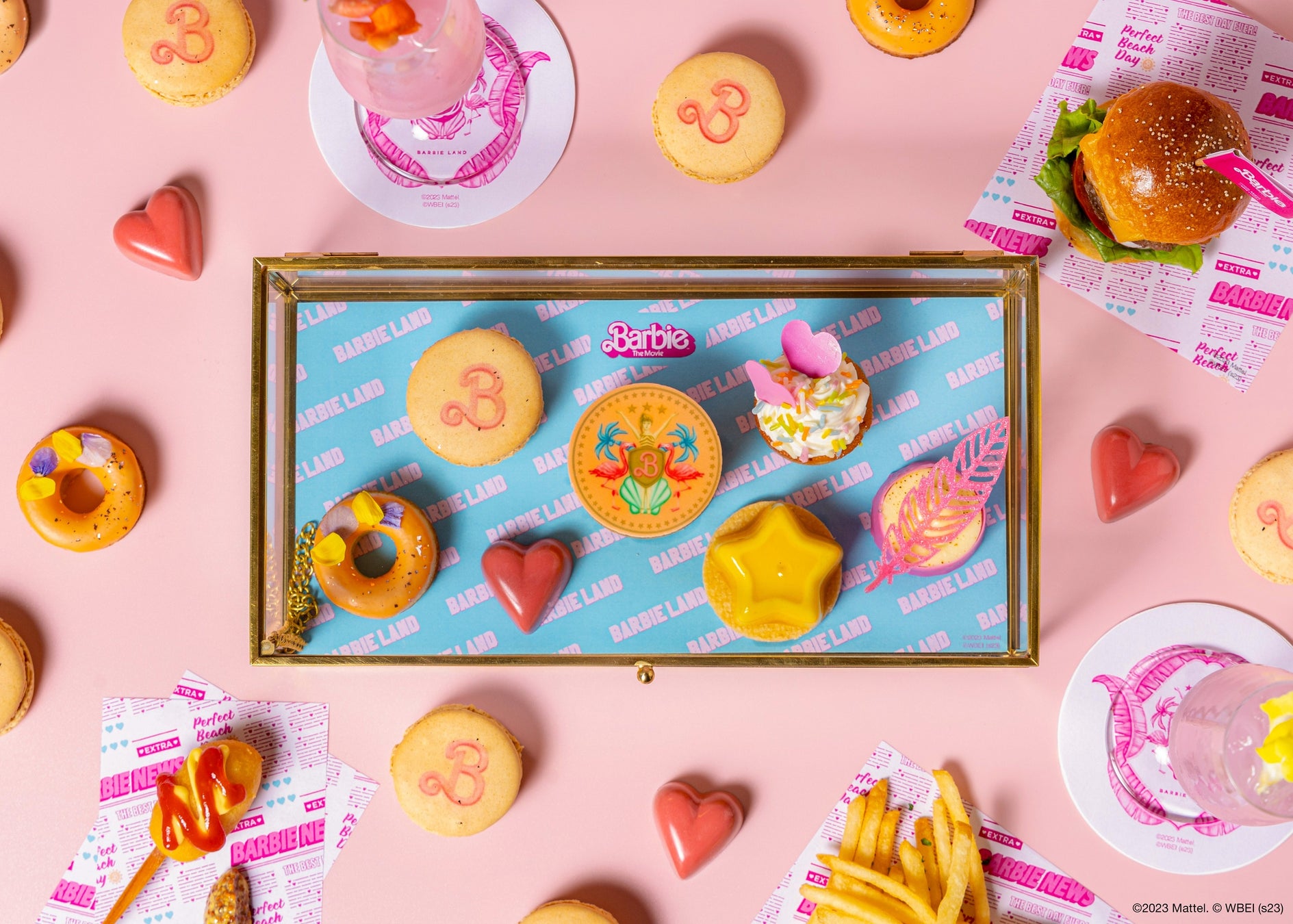 Barbie™ The Movie Café 「Sweets Box」（イメージ）