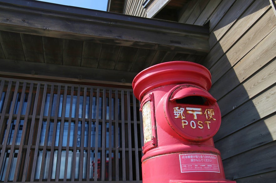 歴史ある街並みの中にある国稀酒造