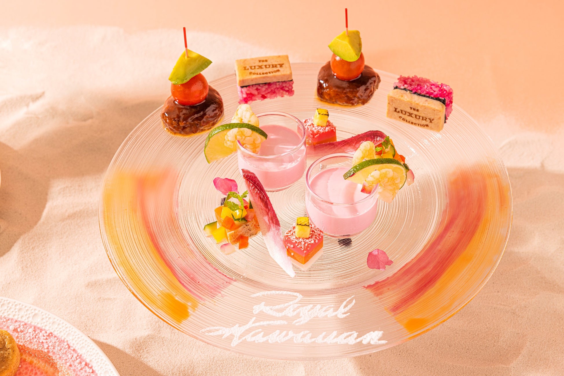 Sunset Pink Palace Afternoon Tea～with Pink Bunny～セイボリープレート イメージ