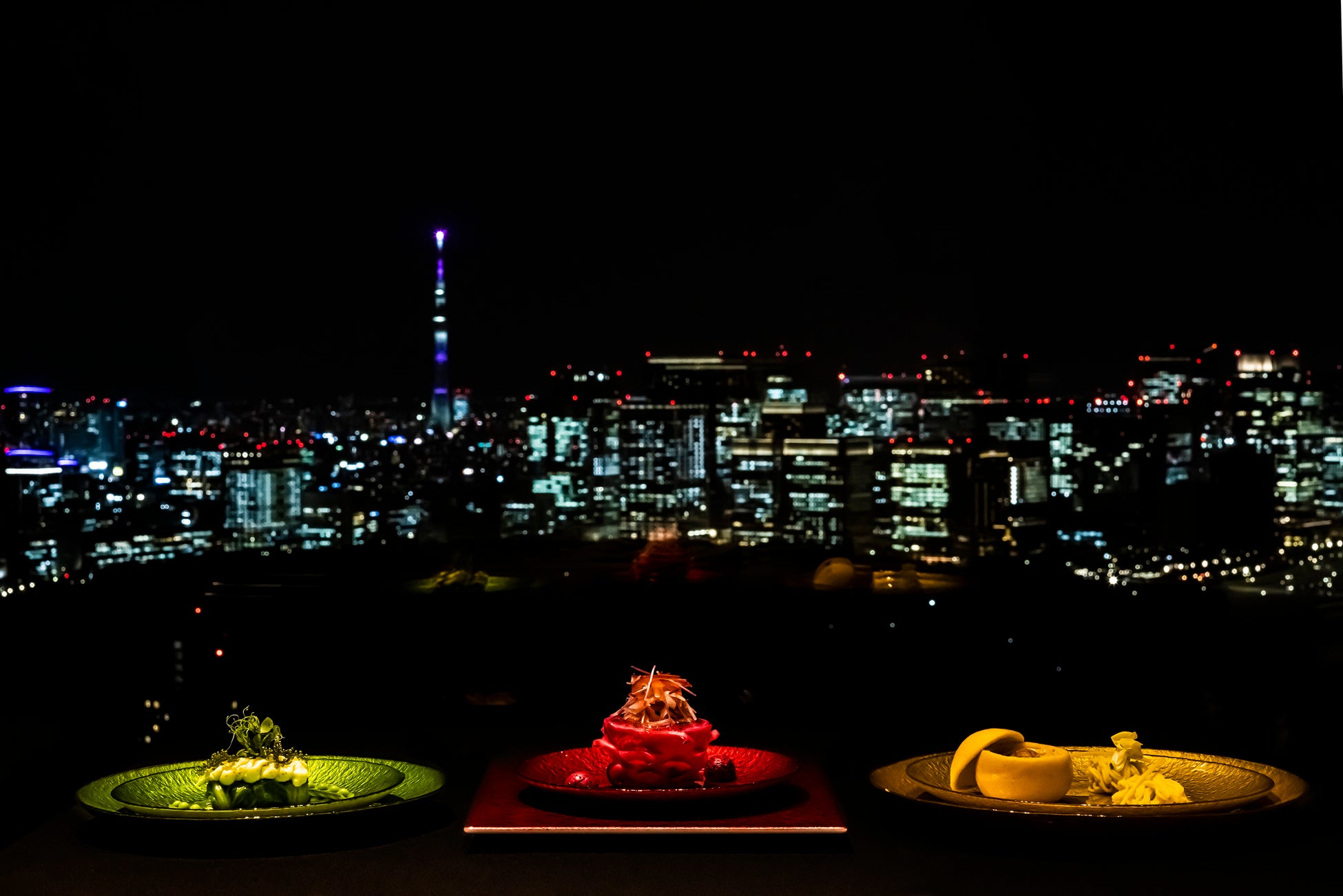 東京の絶景と料理 イメージ
