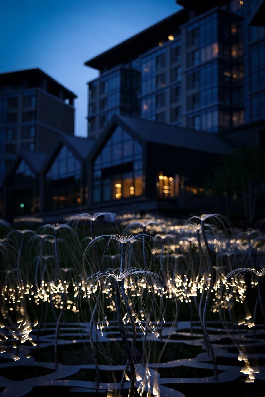 Mountain Lights ©Bruce Munro Studio