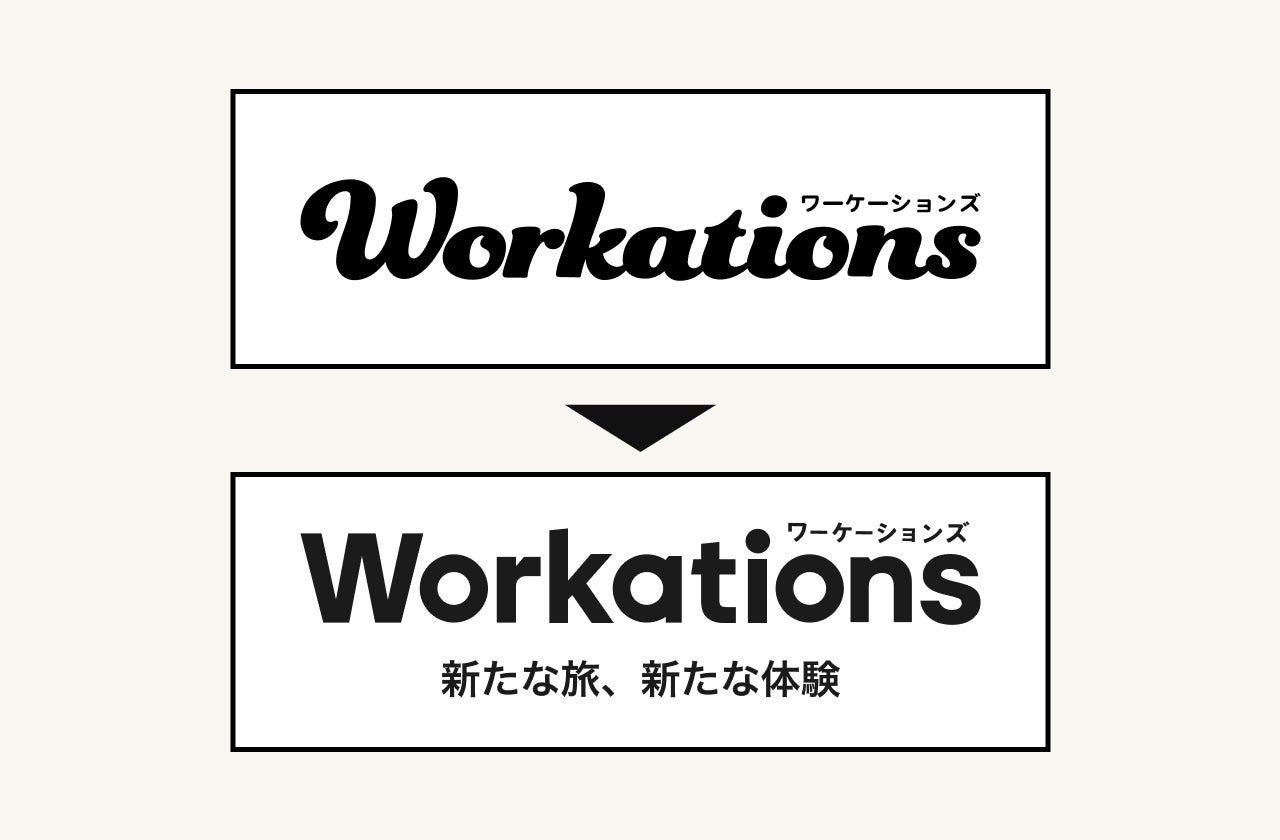 Workations - ロゴ刷新