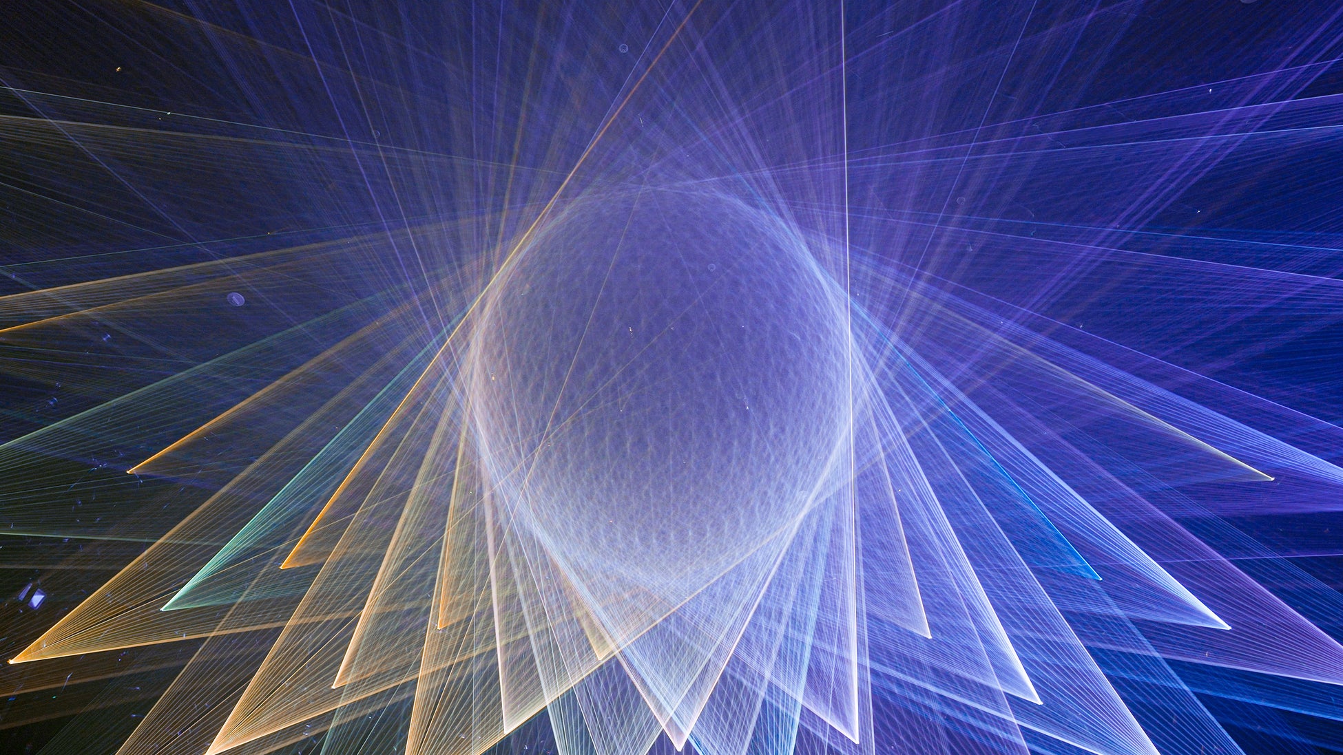 チームラボ《Sphere》2020-, Light Sculpture - Plane, Sound - Hideaki Takahashi © チームラボ