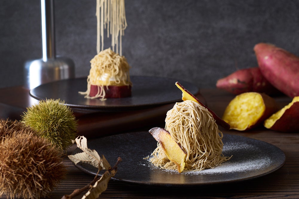 焼き芋と和栗のしぼりたてモンブラン イメージ