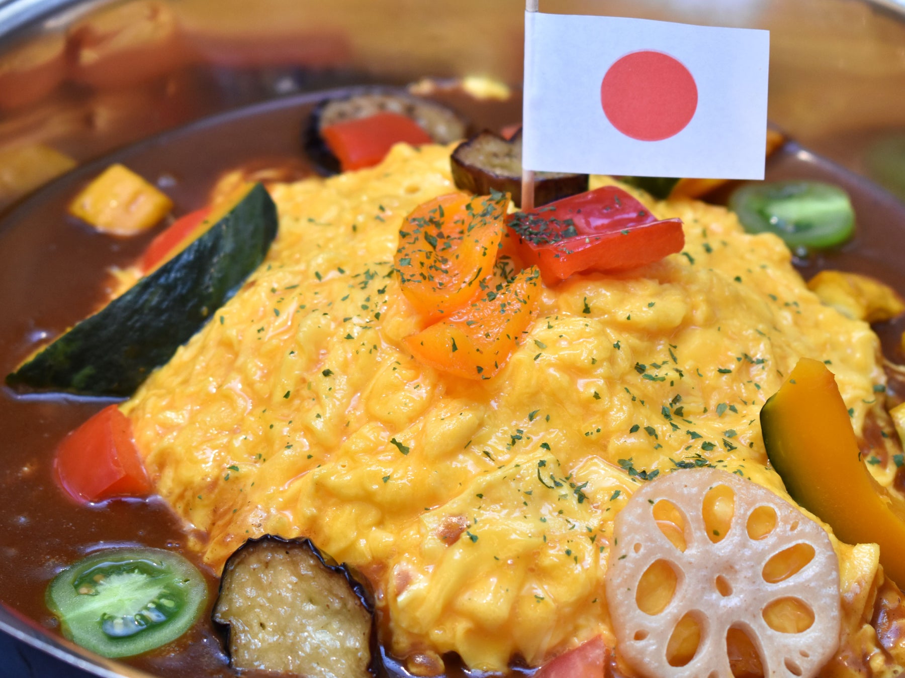 富良野オムカレー風