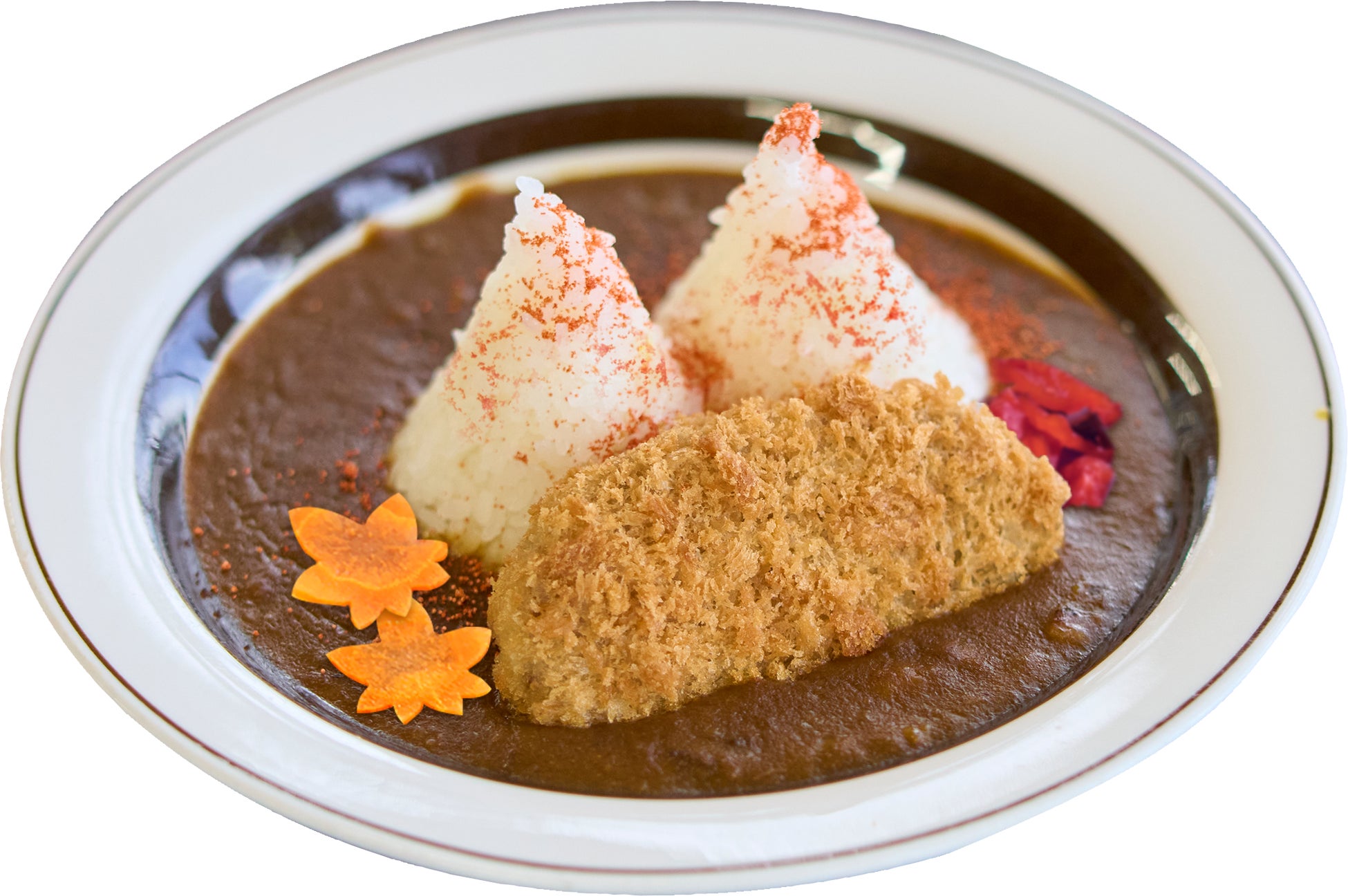 つくば山カレー紅葉仕立て