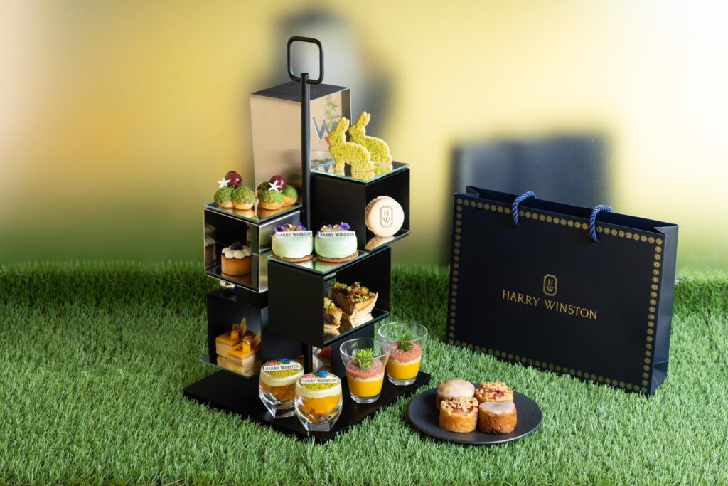 HARRY WINSTON “Tea in the Winston Maze”アフタヌーンティー（イメージ）