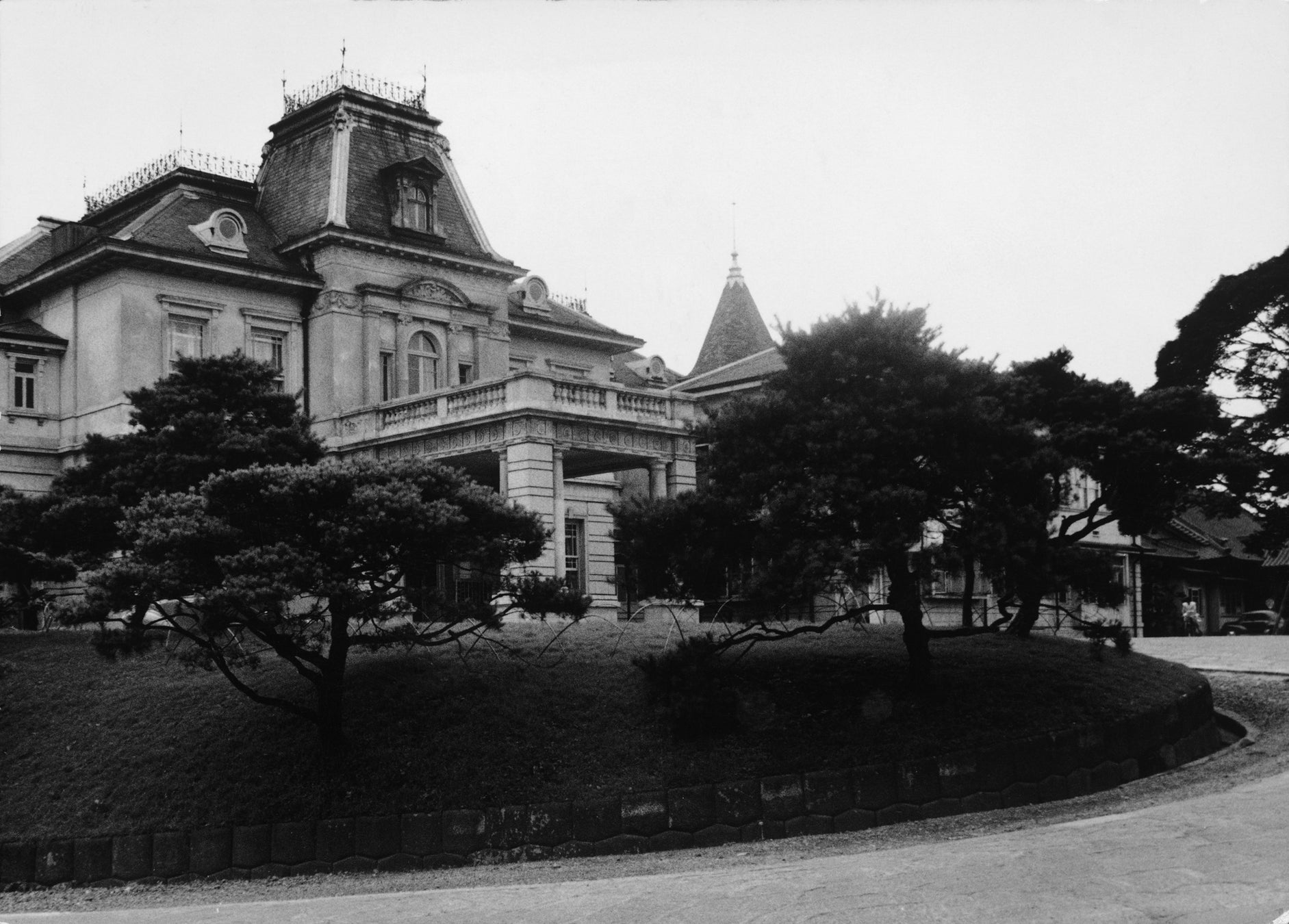 1953年開業当初のグランドプリンスホテル高輪（現 貴賓館）