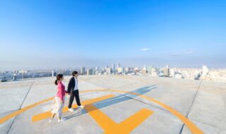 札幌プリンスホテル屋上ヘリポート「Prince ROOFTOP360」