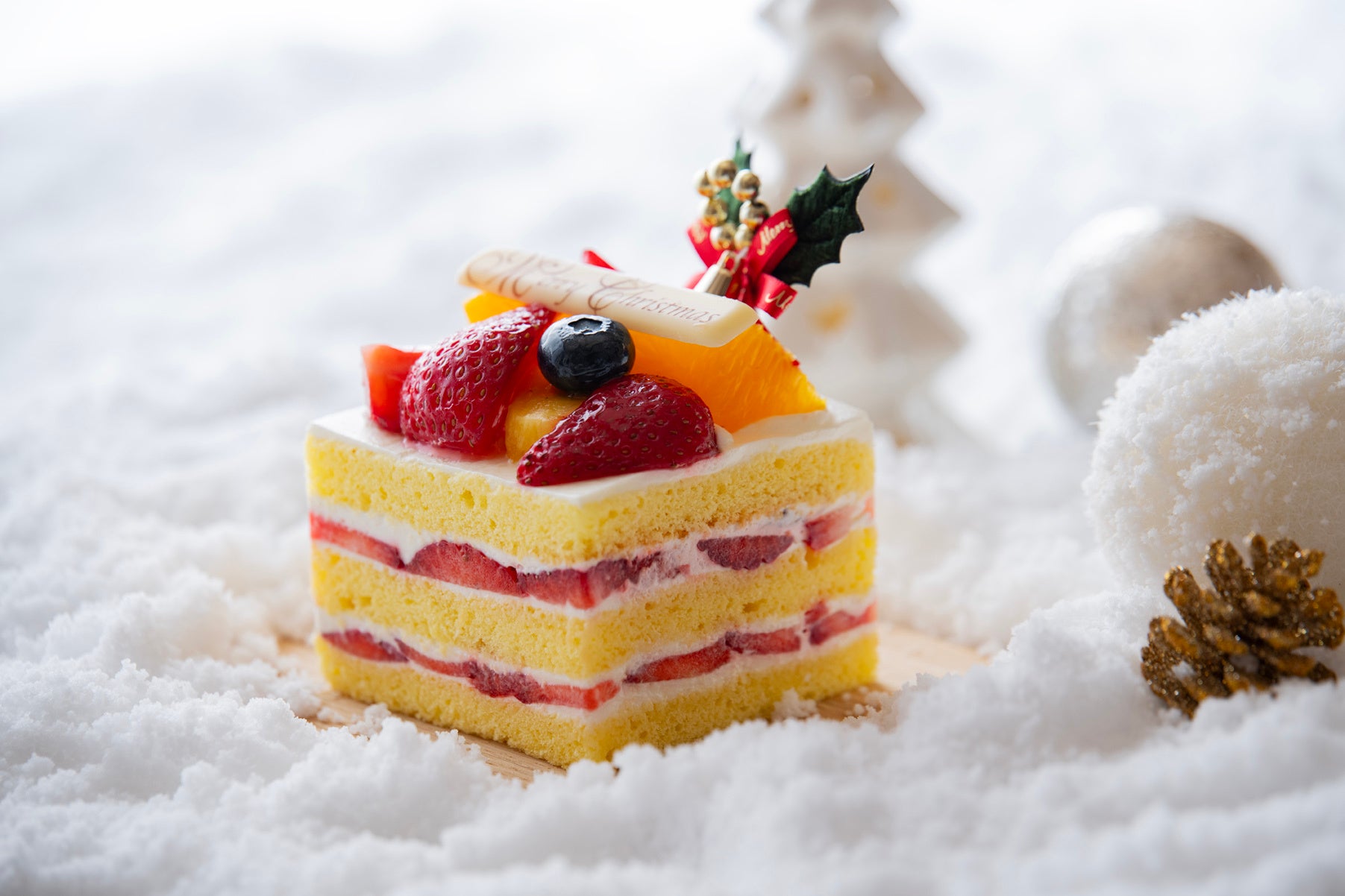 パティシエ特製クリスマスケーキ「ショートケーキ」