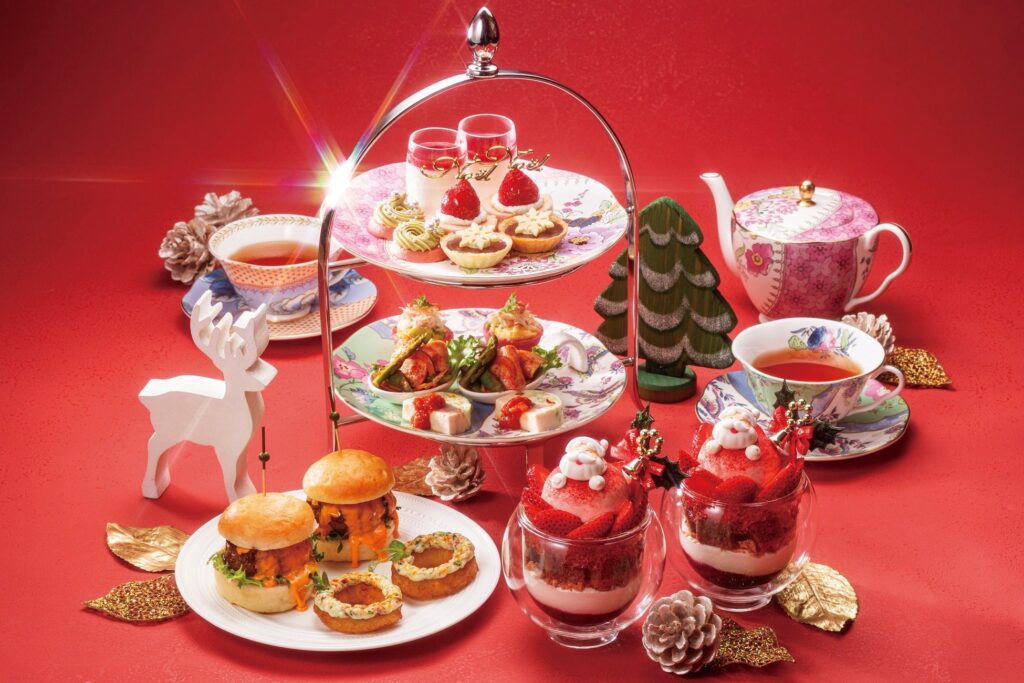 AFTERNOON TEA with “SIROCCO “「クリスマス」（写真は2名様分）