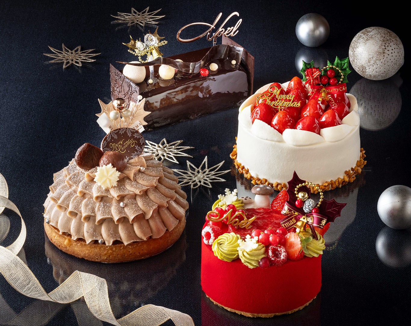 ホテルメイドのクリスマスケーキ