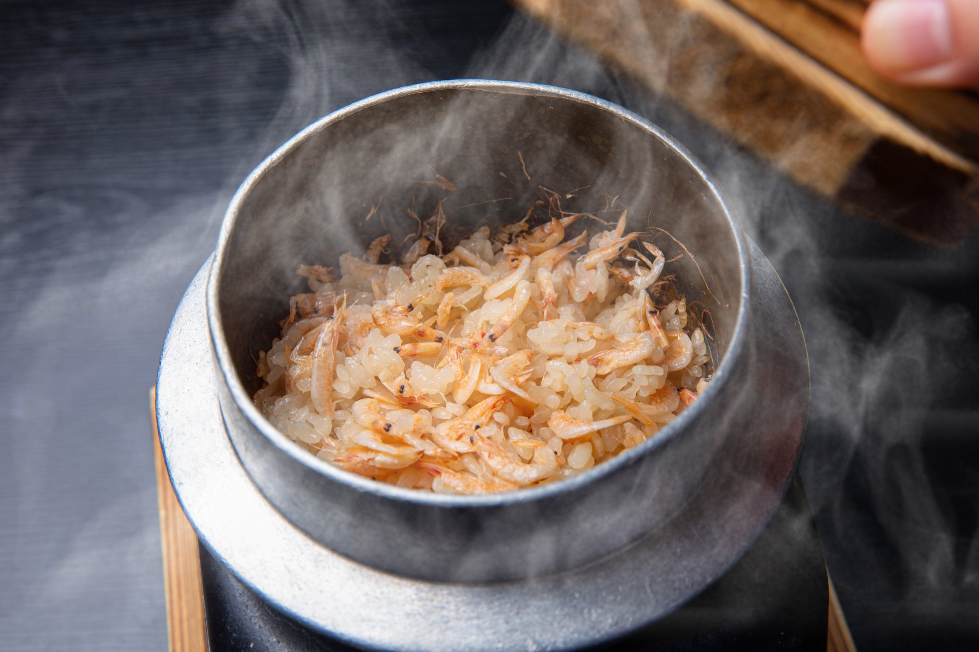 桜海老の釜飯