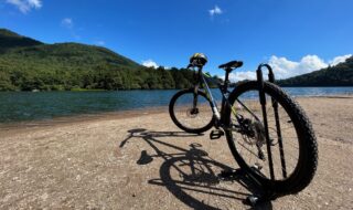 マウンテンバイクなら、たくさんの名所をスムーズに観光できます