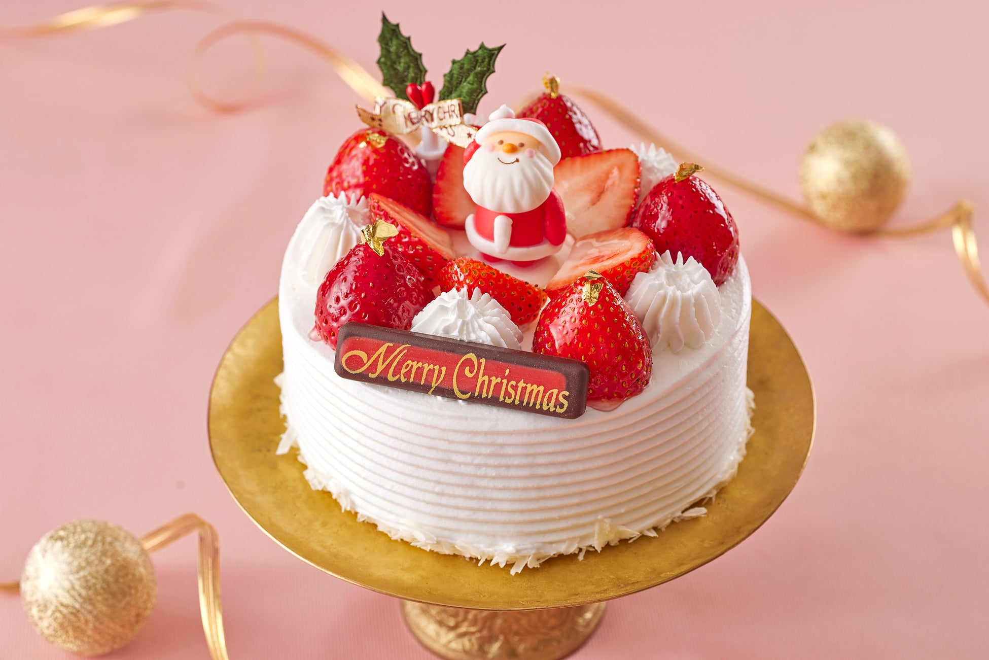 クリスマス生デコレーションケーキ