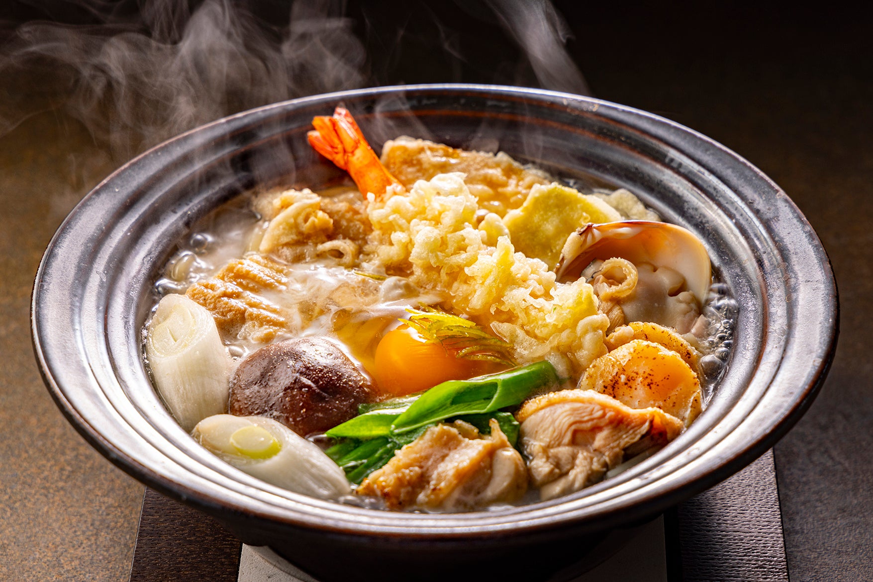 日本料理「風花」　鍋焼きうどん