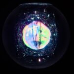 実験中画像「Exploring Existence in Perception：A New Phenomenon of Light - Bubble」（認知上の存在の探求：新しい光の現象 - シャボン玉）