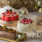 3種類のクリスマスホールケーキ