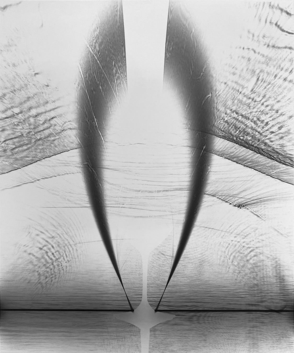 志水児王　Shimizu Jio ,Transparent elements (negative) #12, 2012, Direct print, 60 x 50 cm