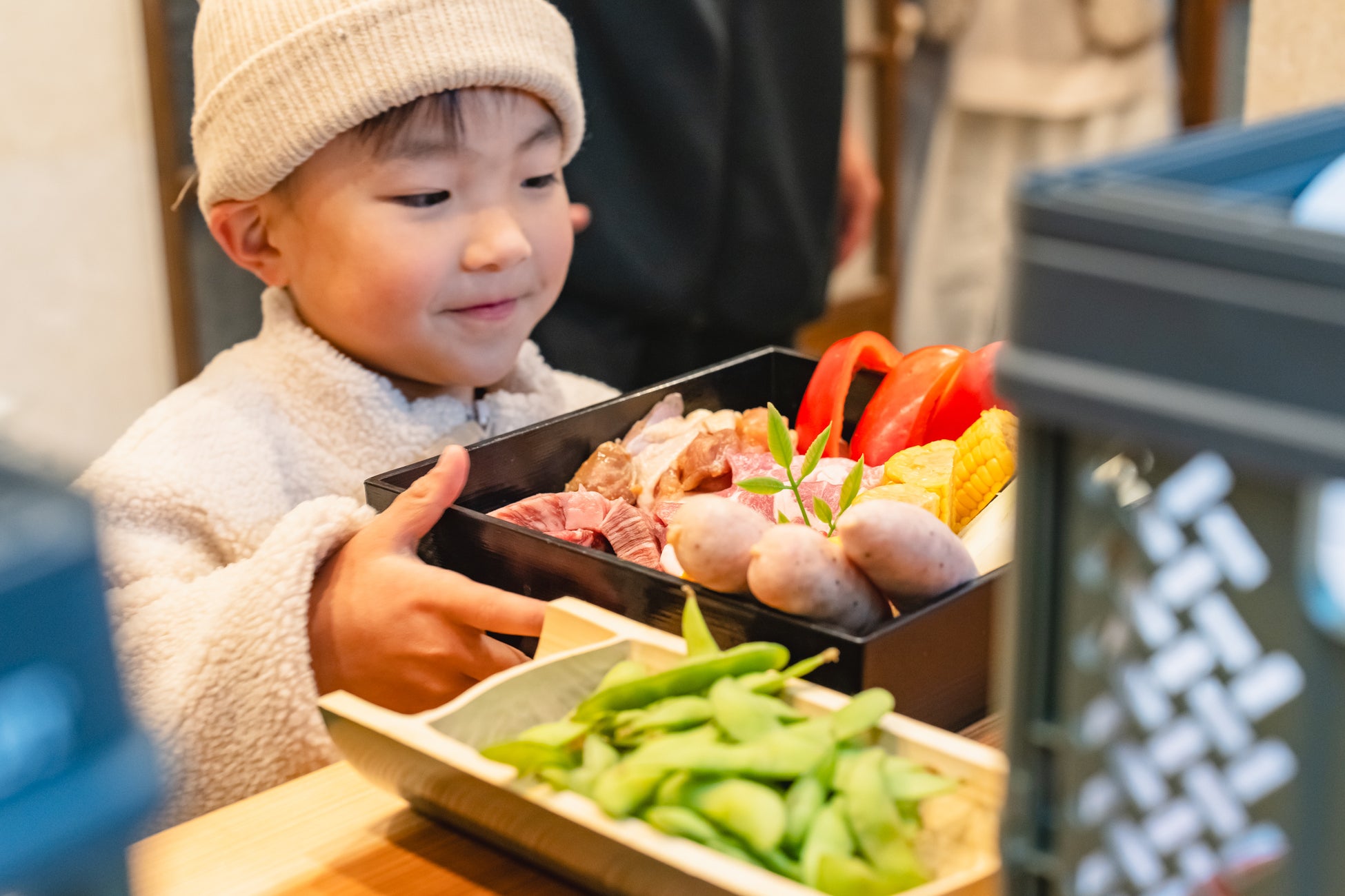 ボリュームたっぷりのBBQ