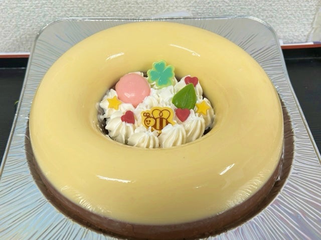 バニラとチョコの二層ババロアイメージ