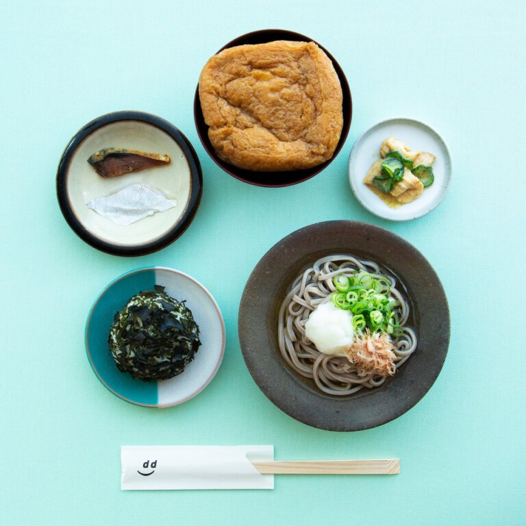 本誌に連動して開発した「福井定食」。渋谷ヒカリエ・d47食堂で提供します。photo by Yuji Yamazaki
