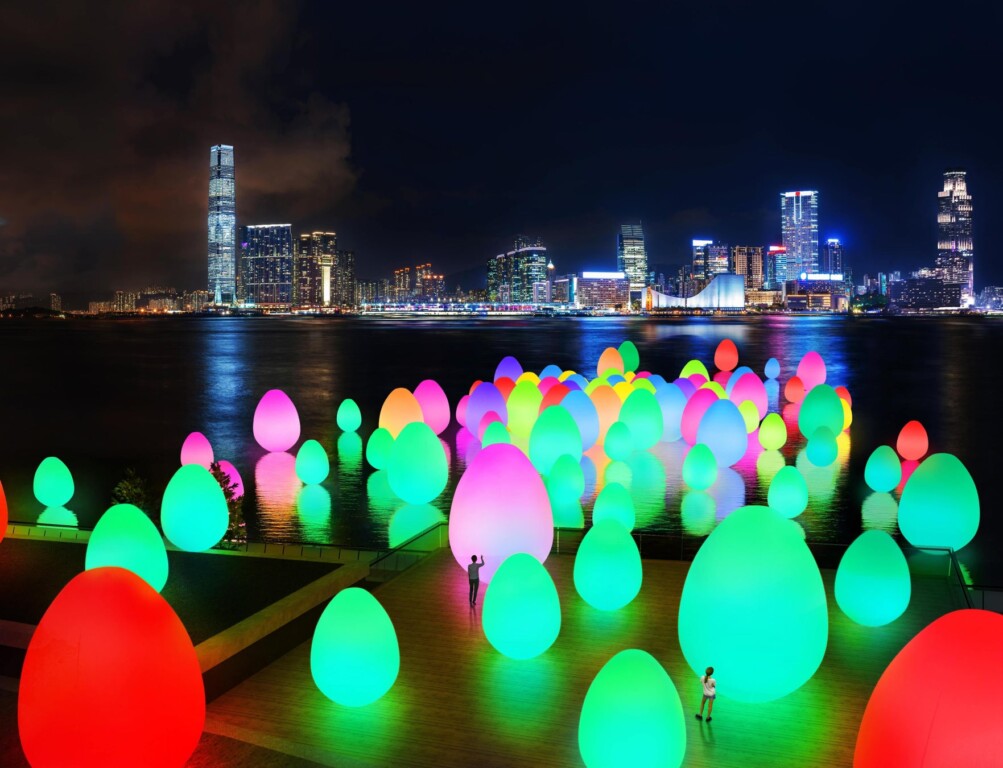 Art@Harbour 2024_teamLab’s “Continuous” ©Leisure and Cultural Services Department
