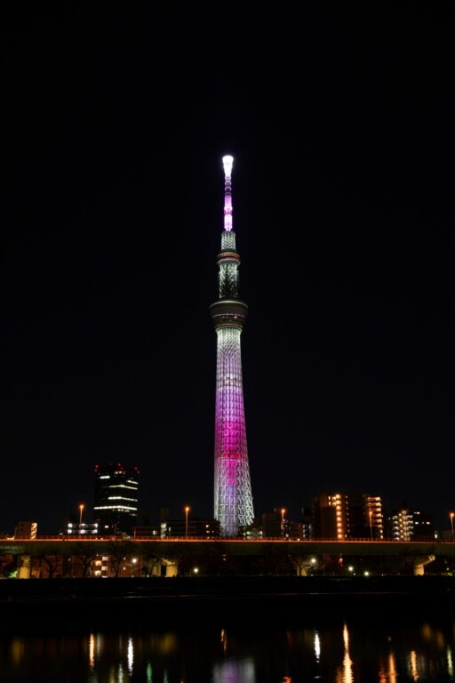 △特別ライティング「舞」 ©TOKYO-SKYTREE