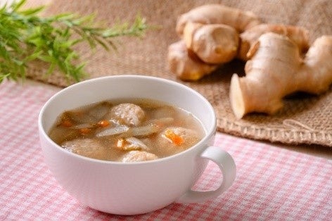 鶏生姜スープ