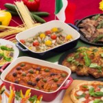 色鮮やかな菜の花、食感の良いルッコラ、甘い新玉葱などの春野菜が満載なイタリア料理