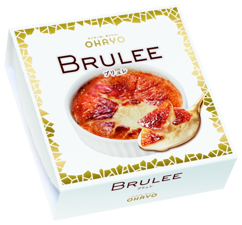 オハヨー乳業「BRULEE（ブリュレ）」