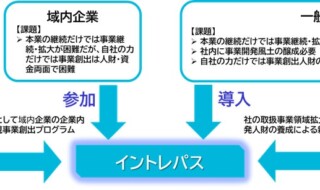 ステークホルダー相関図（自治体導入ケース・一般企業導入ケース）